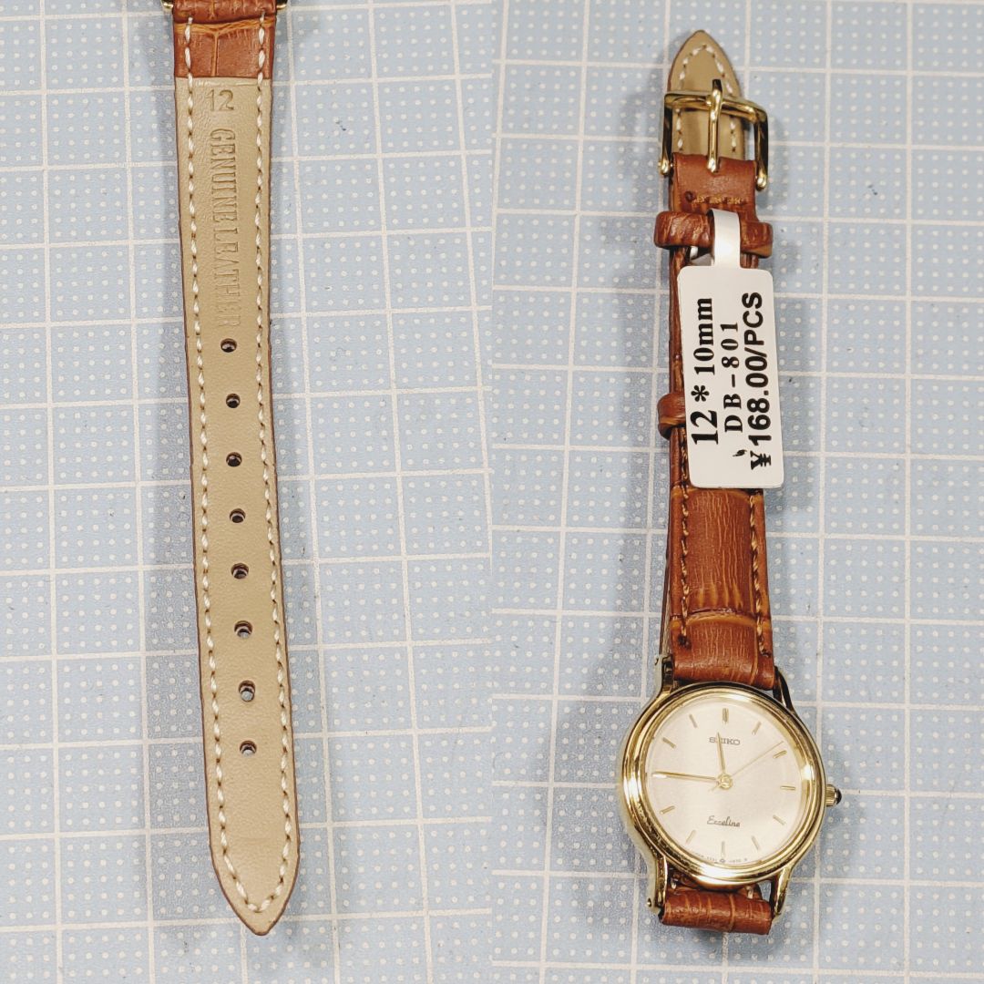 Seiko Exceline Analog Quartz Women Battery & Band Replaced Working Item
