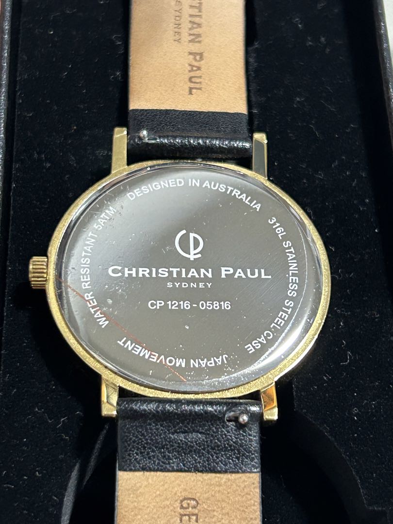 Christian Paul Analog Quartz Men