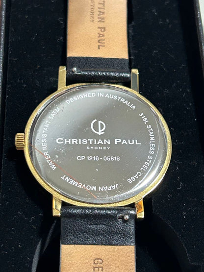 Christian Paul Analog Quartz Men