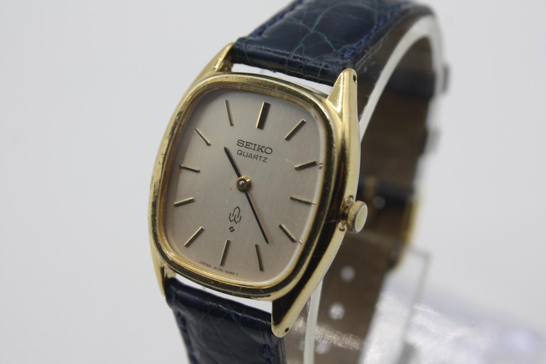 Seiko Analog Quartz Women Beautiful Item 2-Hand Leather Belt Women's Watch Box Included