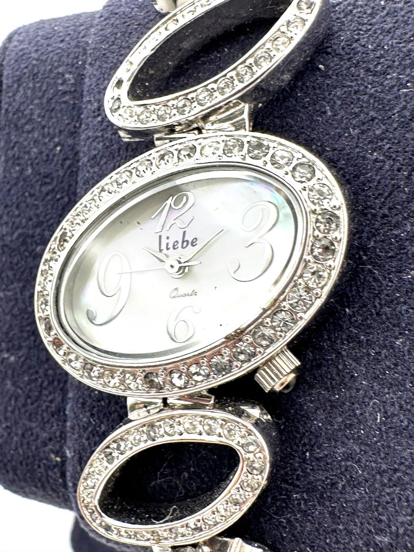 Liebel Ladies Wristwatch Jeweled Design 27mm Quartz