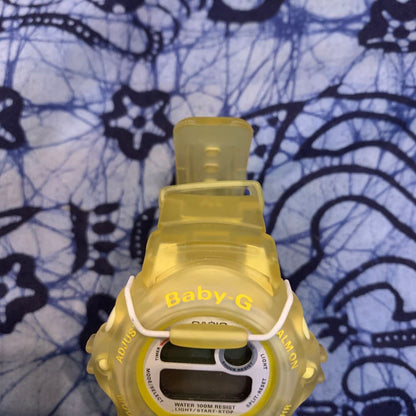 G-shock Baby-g Digital Quartz Women ジーショック イエロー Watch