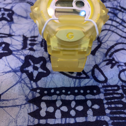 G-shock Baby-g Digital Quartz Women ジーショック イエロー Watch