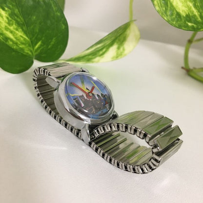 Superman Analog Mechanical (Manual) Women 希少 レトロ スーパーマン Watch （Manual Winding）