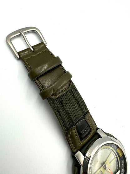Casio Thermometer AnaDigi Analog & Digital Quartz Unisex Adults Watch 42Mm Vintage No Battery