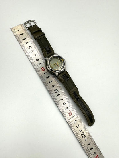 Casio Thermometer AnaDigi Analog & Digital Quartz Unisex Adults Watch 42Mm Vintage No Battery