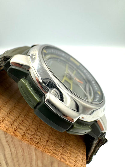 Casio Thermometer AnaDigi Analog & Digital Quartz Unisex Adults Watch 42Mm Vintage No Battery