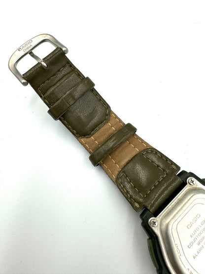 Casio Thermometer AnaDigi Analog & Digital Quartz Unisex Adults Watch 42Mm Vintage No Battery