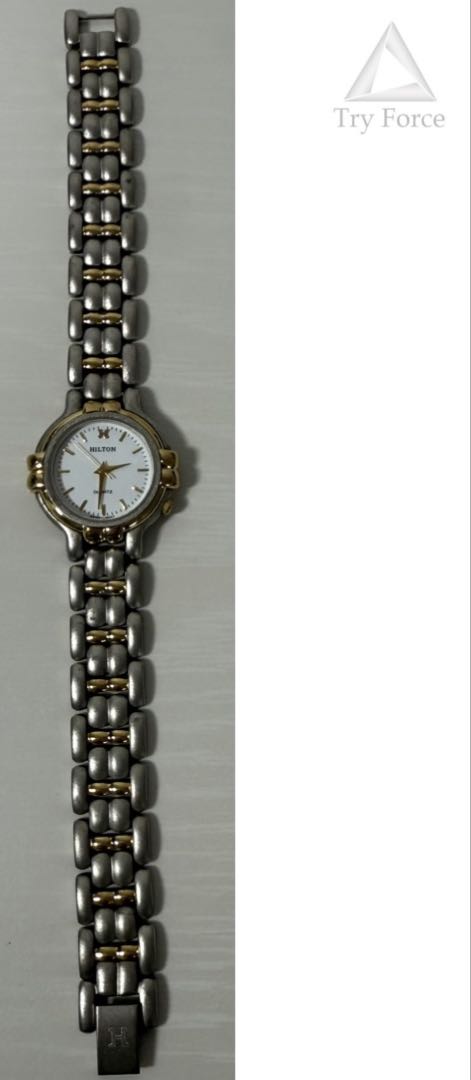 Hilton Analog Quartz Women ヒルトン Watch Hq0290 [For Parts / Junk]