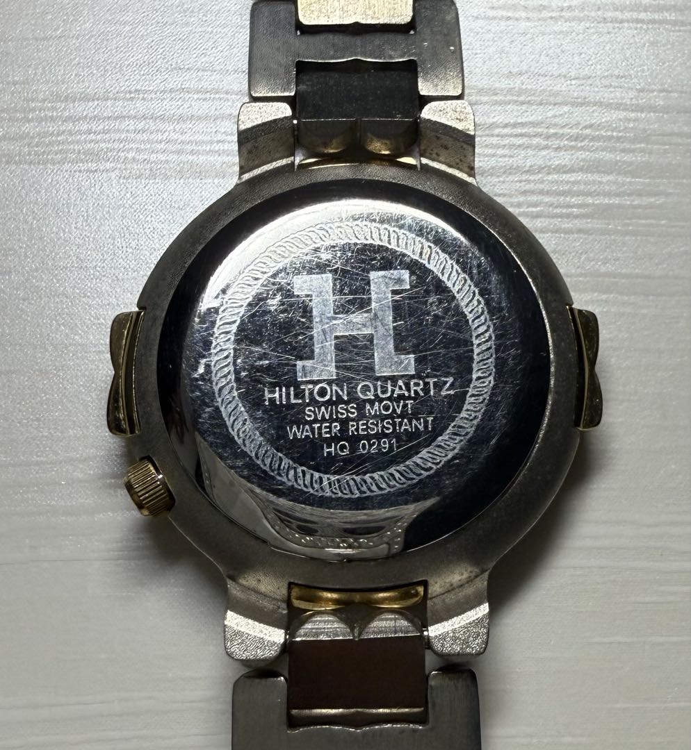 Hilton Analog Quartz Women ヒルトン Watch Hq0290 [For Parts / Junk]