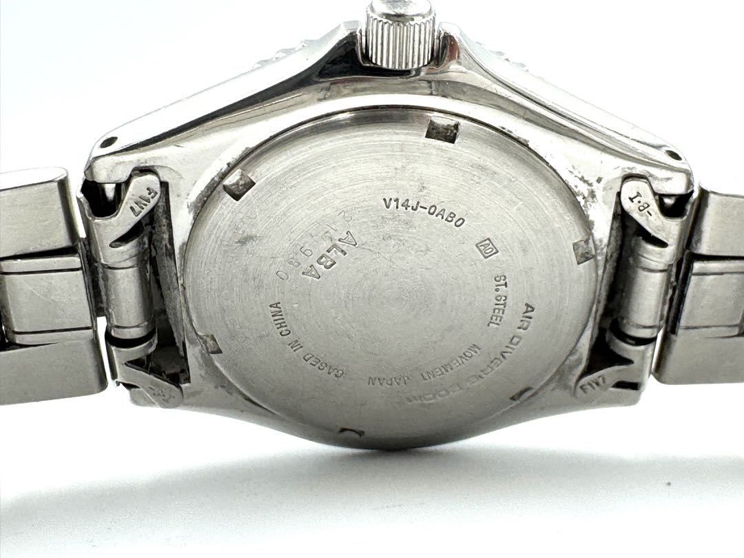 Seiko Alba V14J-0AB0 Analog Quartz Men Solar
