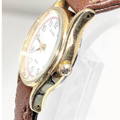 Seiko Avenue Analog Quartz Women Battery & Band Replaced Working Item