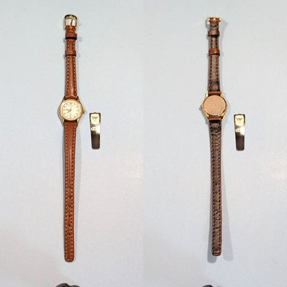 Seiko Avenue Analog Quartz Women Battery & Band Replaced Working Item