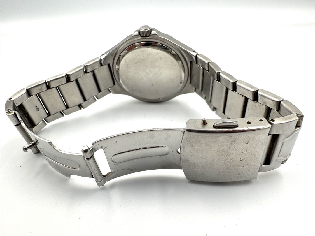 Guess Analog Quartz Men Steel Chronograph Watch