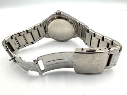 Guess Analog Quartz Men Steel Chronograph Watch