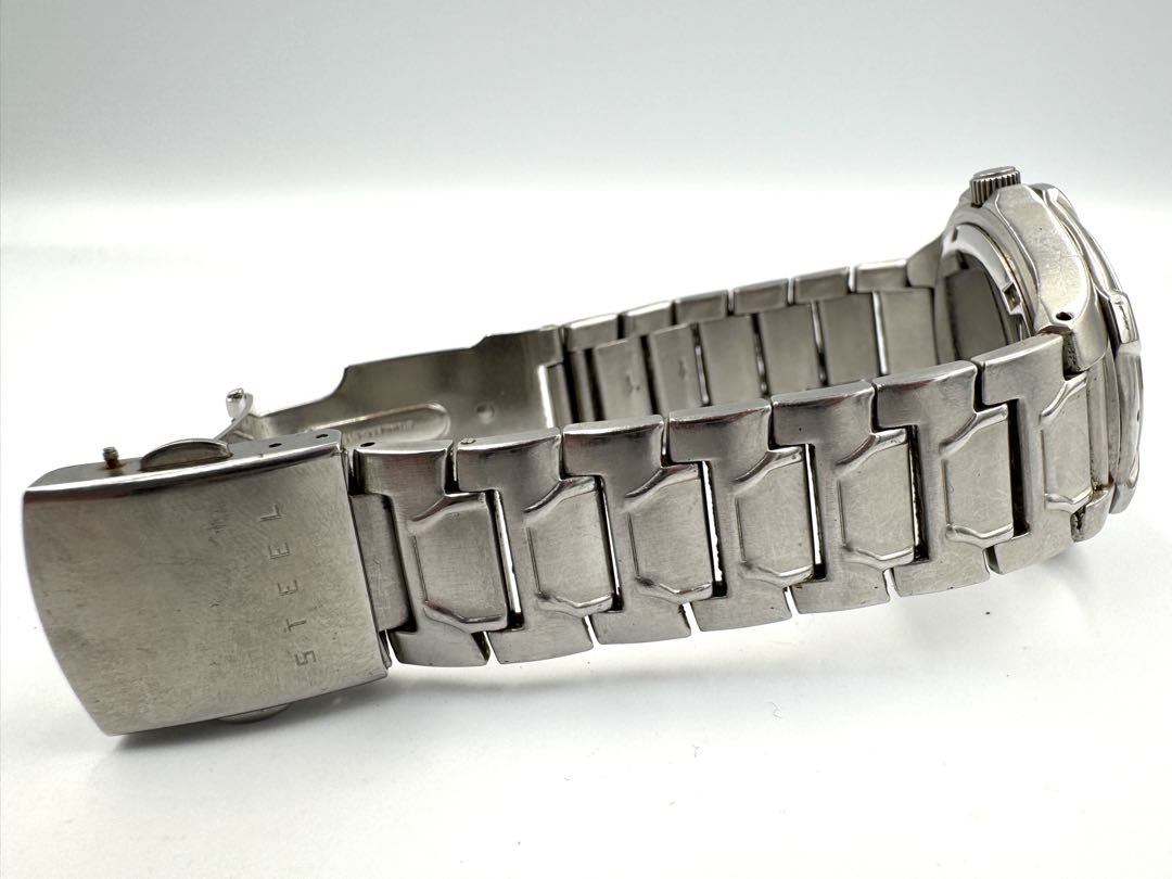 Guess Analog Quartz Men Steel Chronograph Watch