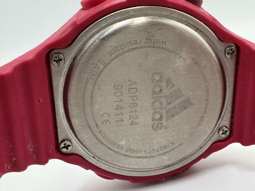 Adidas Digital Quartz Men Watch Y2K
