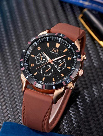 Seek Time Analog Quartz Men