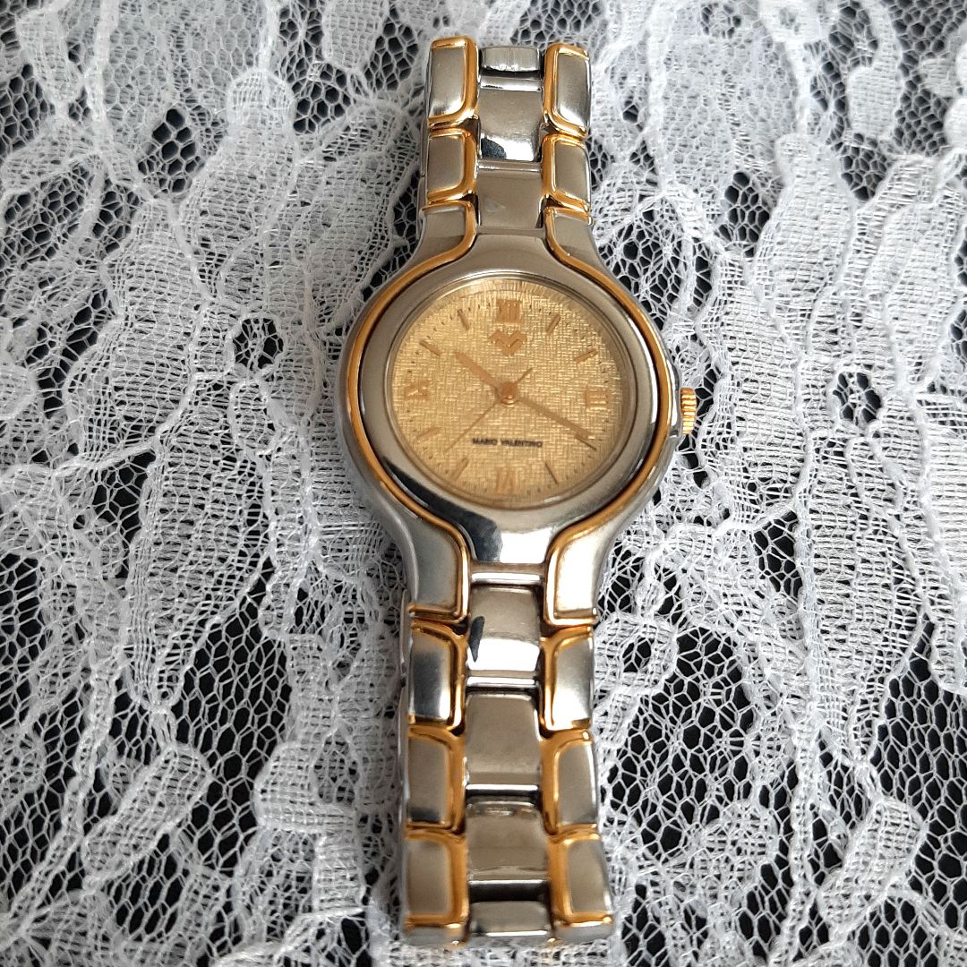 Mario Valentino MJ156 Analog Quartz Women Watch Women'S Excellent Condition