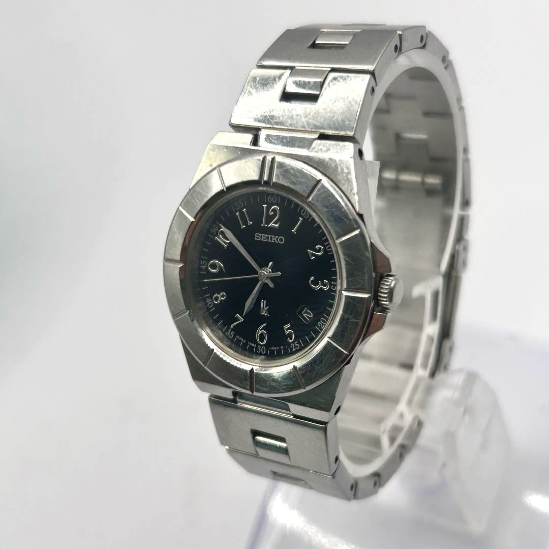 Seiko Lukia Analog Solar Women Lk Women's Watch Black Dial Date Quartz
