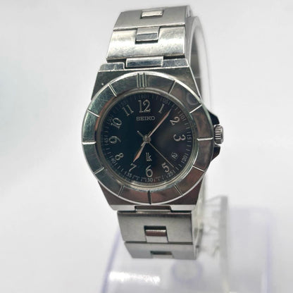 Seiko Lukia Analog Solar Women Lk Women's Watch Black Dial Date Quartz