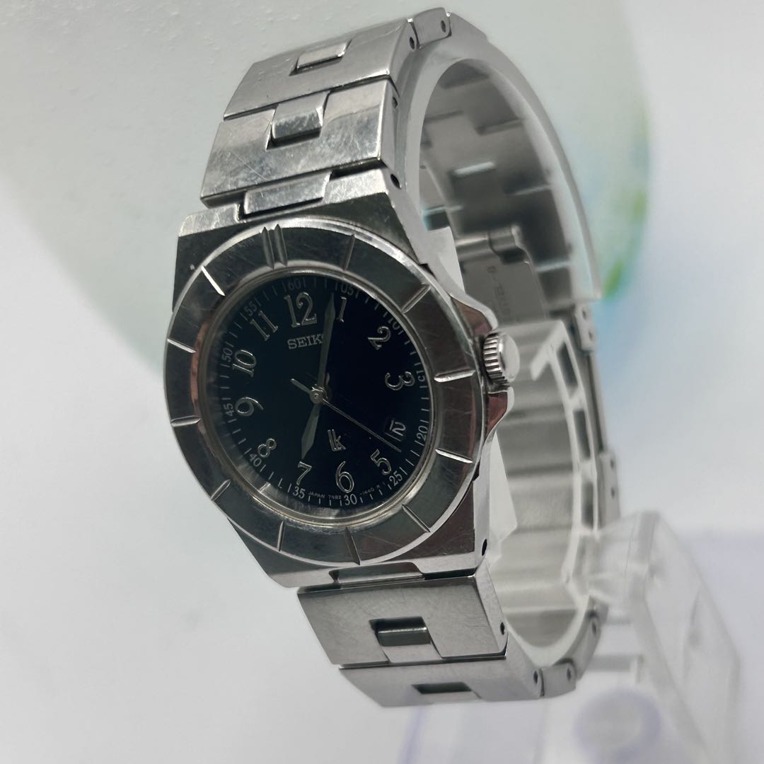 Seiko Lukia Analog Solar Women Lk Women's Watch Black Dial Date Quartz