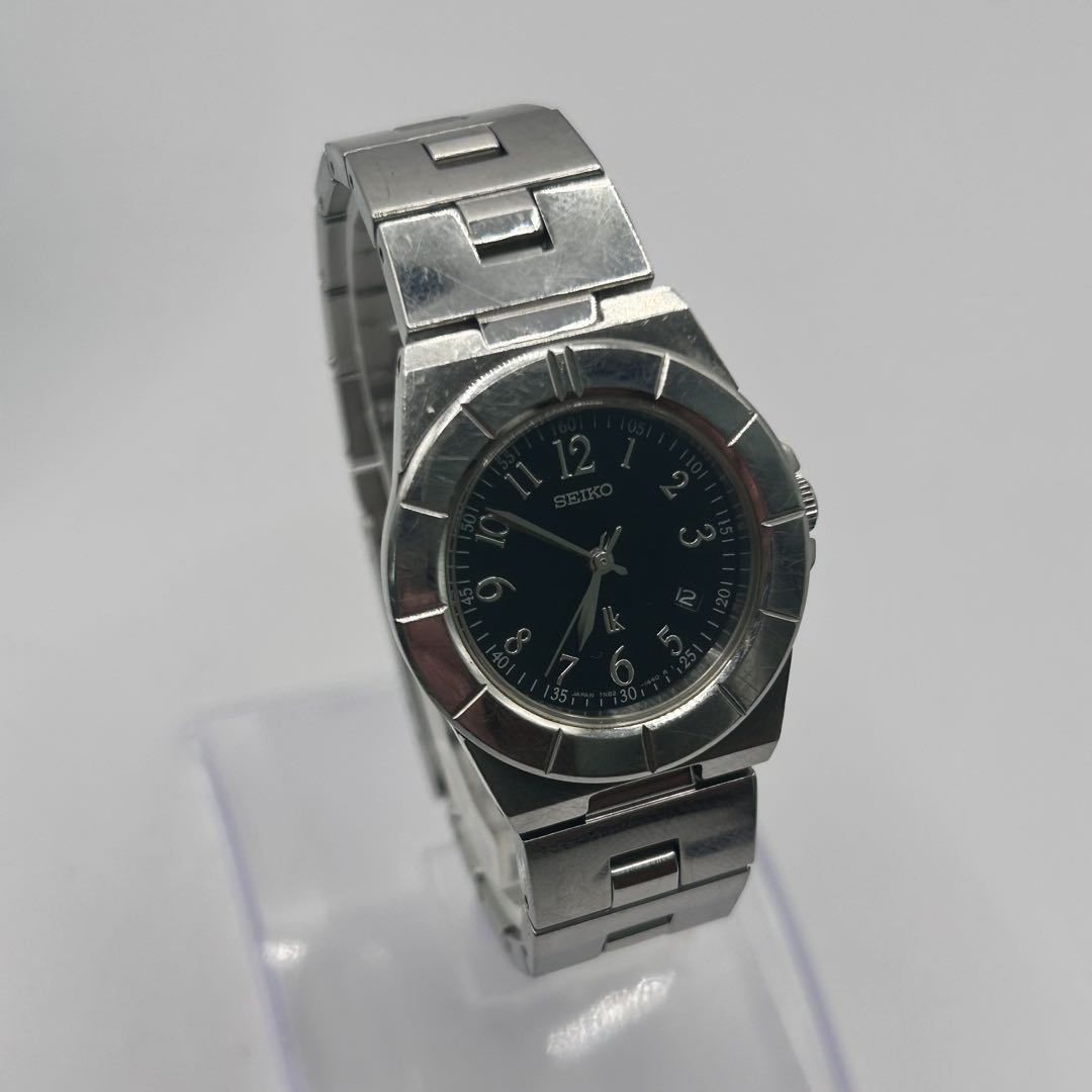 Seiko Lukia Analog Solar Women Lk Women's Watch Black Dial Date Quartz