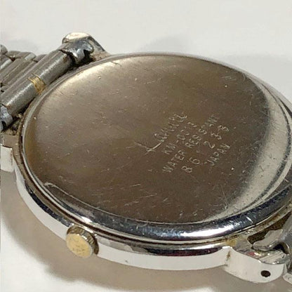 Kamuri KM-0014 Analog Quartz Unisex 冠 希少 カムリ オフホワイト文字盤 メタルベルト 稼働