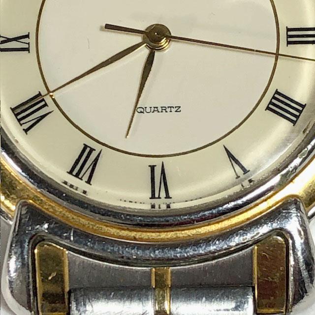 Kamuri KM-0014 Analog Quartz Unisex 冠 希少 カムリ オフホワイト文字盤 メタルベルト 稼働