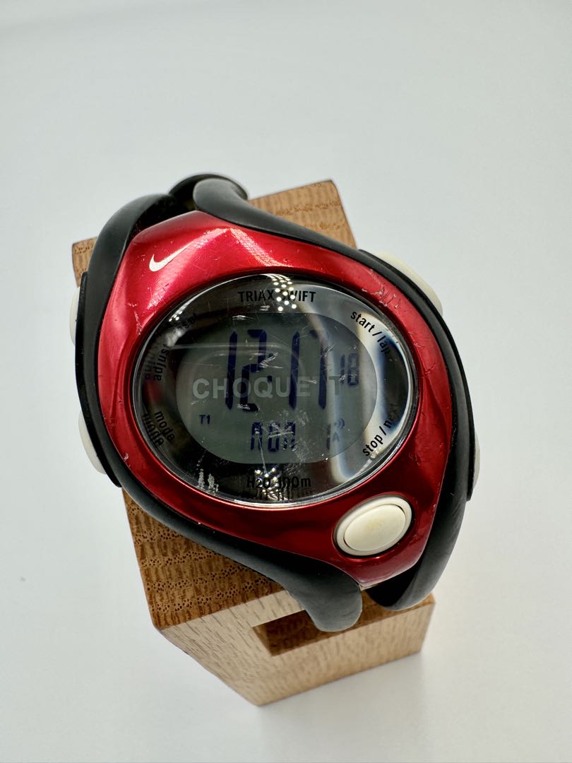 Nike Digital Quartz Men Triax Swift Watch Y2K