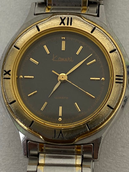 Kamuri Analog Quartz Women Watch Black Dial For Parts