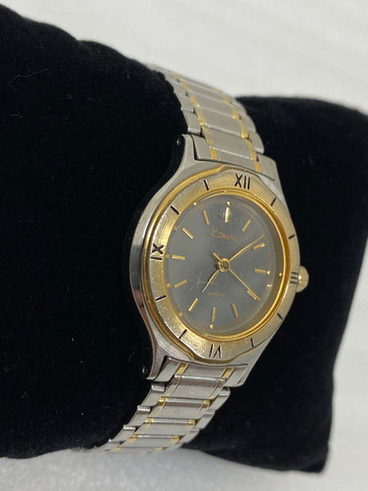 Kamuri Analog Quartz Women Watch Black Dial For Parts