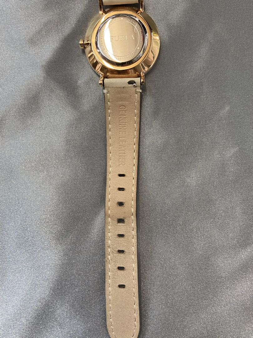 Furla Analog Quartz Men フルラ Menwatch Used品 中古品 [For Parts / Junk]