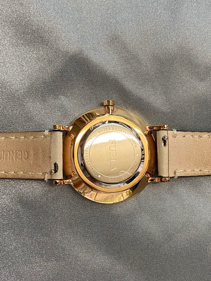 Furla Analog Quartz Men フルラ Menwatch Used品 中古品 [For Parts / Junk]