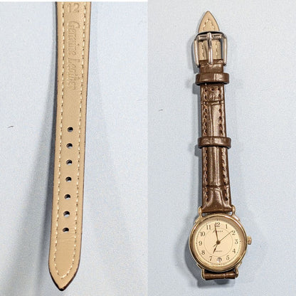 Seiko Avenue Analog Quartz Women Battery & Band Replaced Working Item