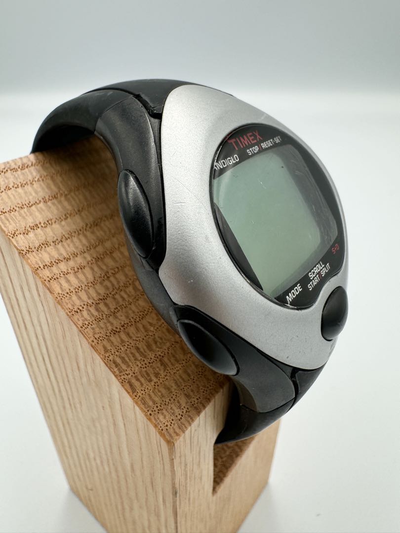 TIMEX Digital Watch Flame Fire Pattern Y2K