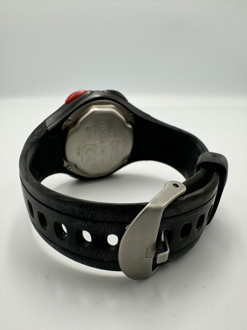 TIMEX Digital Watch Flame Fire Pattern Y2K