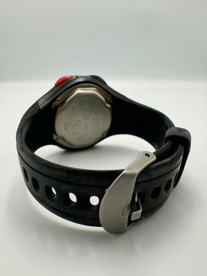 TIMEX Digital Watch Flame Fire Pattern Y2K