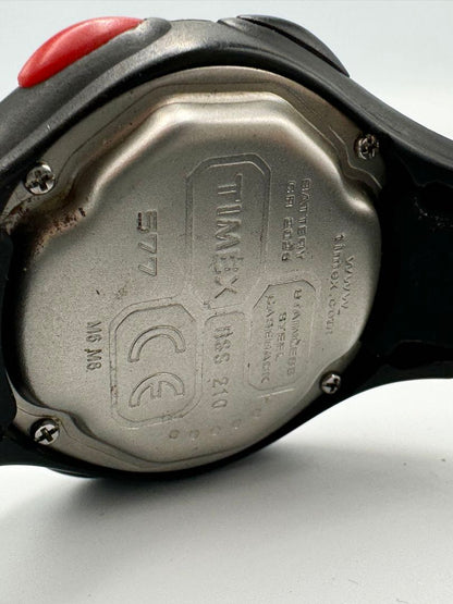 TIMEX Digital Watch Flame Fire Pattern Y2K
