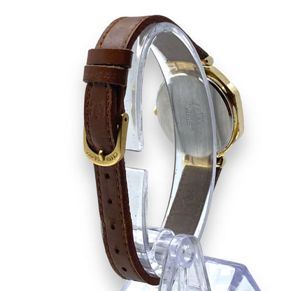 Citizen club la mer Analog Quartz Women Antique Watch Women'S Small Seconds Gold Tone 2-Hand