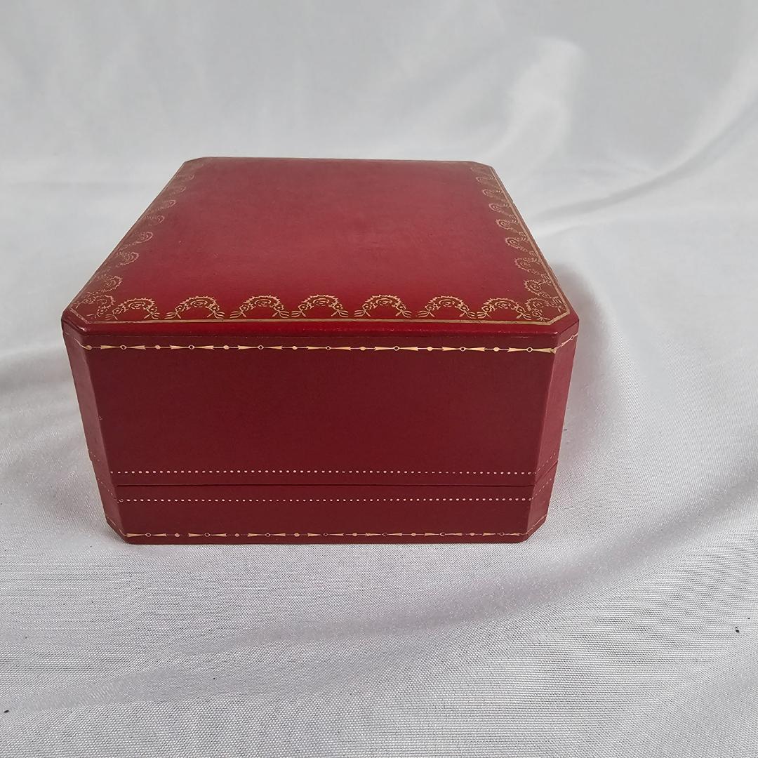 Cartier Rare Cartier Santos Watch Empty Box Red Vintage