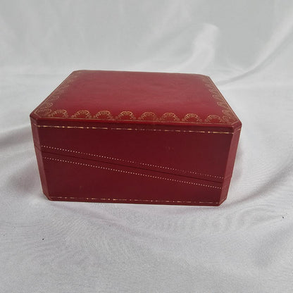 Cartier Rare Cartier Santos Watch Empty Box Red Vintage