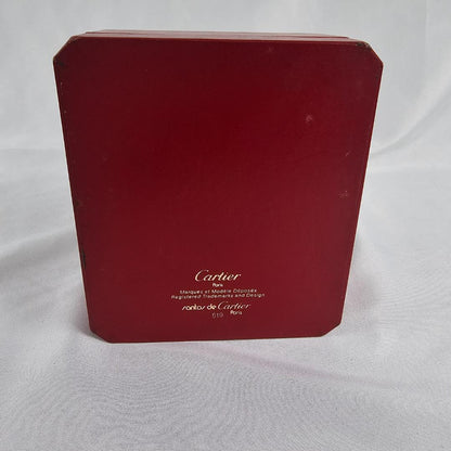 Cartier Rare Cartier Santos Watch Empty Box Red Vintage
