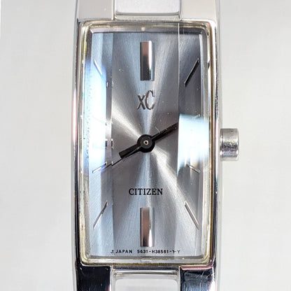 Citizen xC Cross-C 5431-H22684 Analog Quartz Women Xc Bangle Type Battery Replaced Working Itemp-14