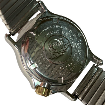 Seiko 3E25-0A10 Analog Quartz Women Scuba Diver Watch Operation Confirmed