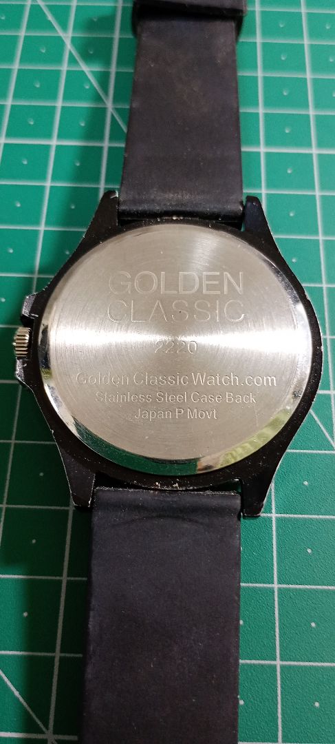 Golden Classic Analog Quartz Women