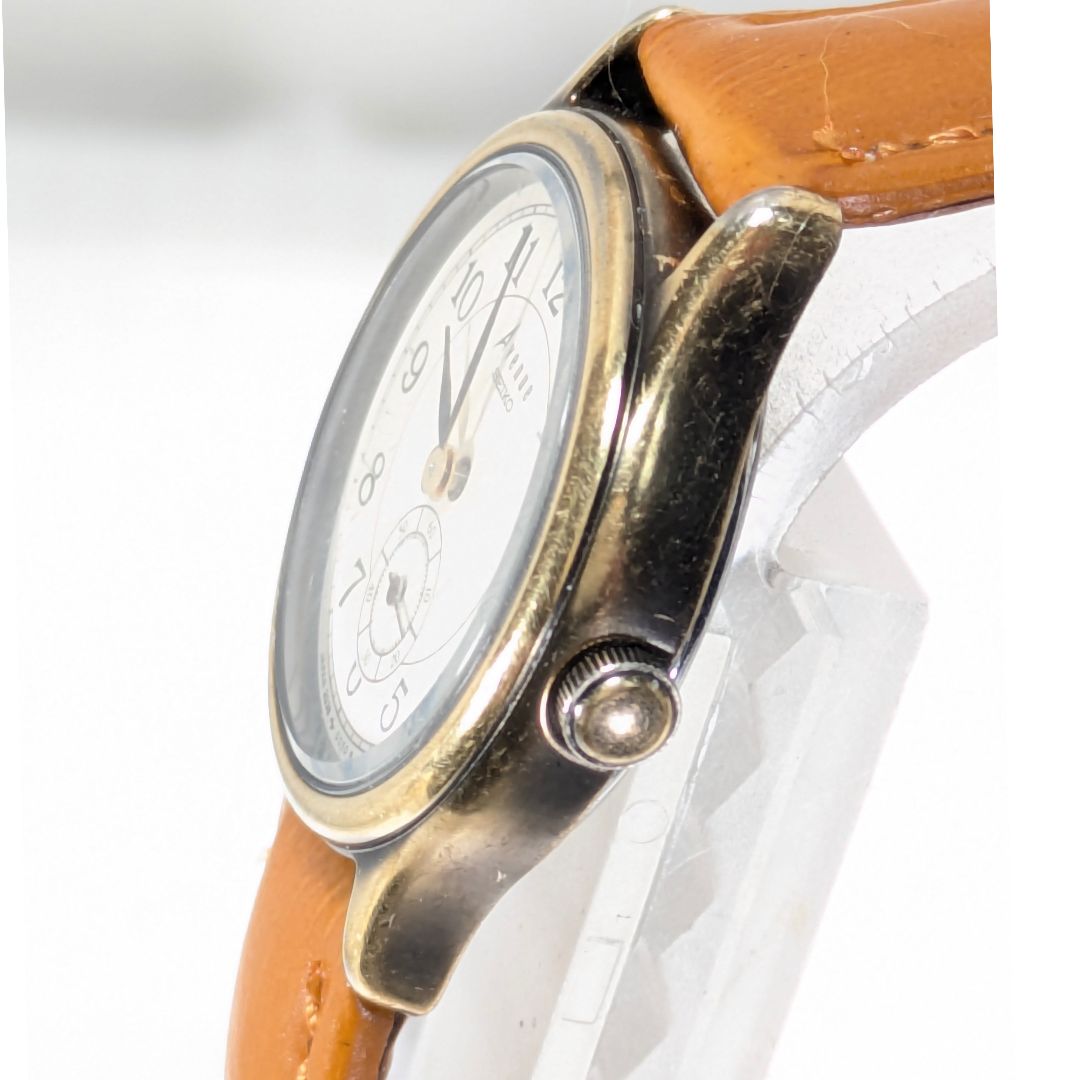 Seiko Avenue Analog Quartz Women Avanue Small Seconds Battery & Band Replaced Working Itemo