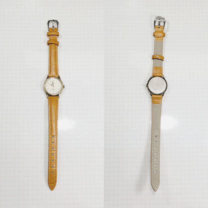 Seiko Avenue Analog Quartz Women Avanue Small Seconds Battery & Band Replaced Working Itemo
