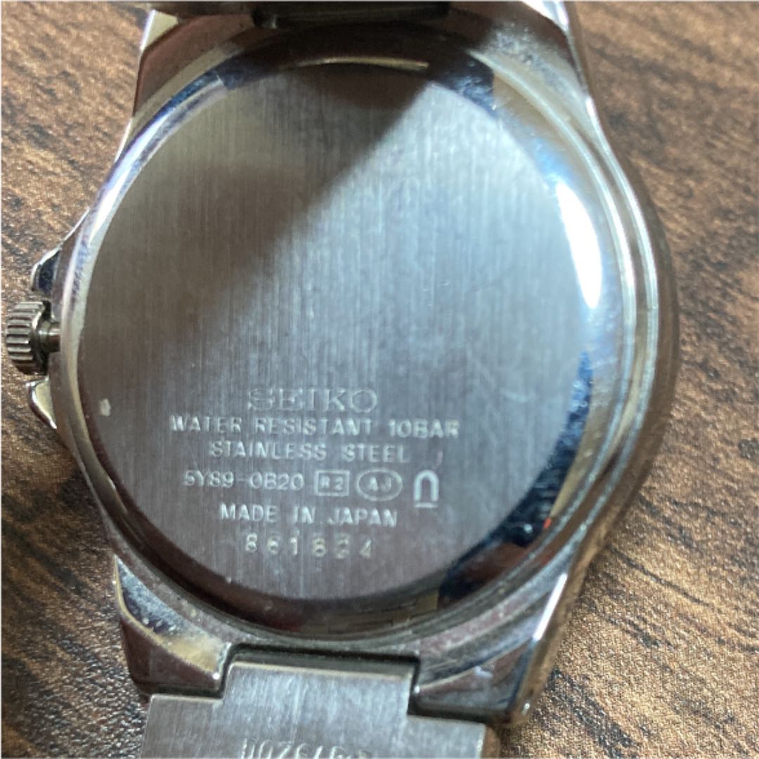 Seiko lk/lukia 5Y89-0B20 Analog Quartz Women