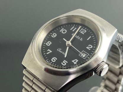 Agnes B. V782-6F30 Analog Quartz Women Agnès Seiko Watch Women'S